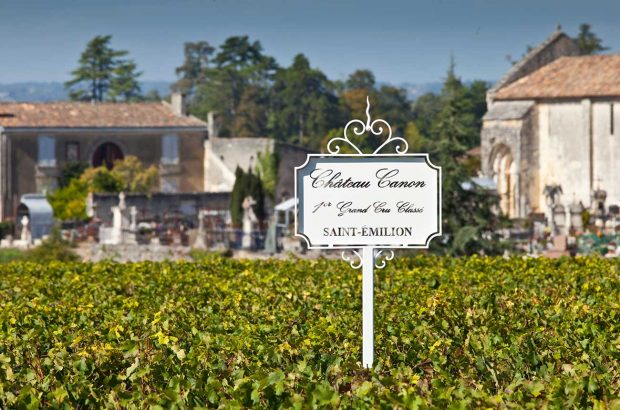 Château Canon in St-Emilion: It was among the Bordeaux 2020 wines that sold well en primeur.