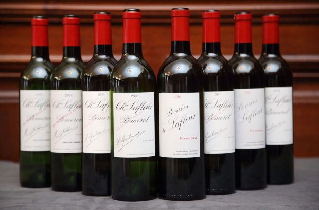 Château Lafleur wines: several vintages have risen in price since en primeur release.