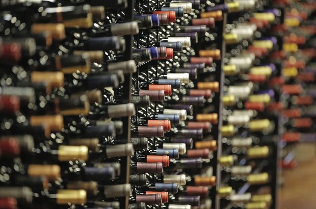 Bottles in Bordeaux: France is one of the countries that drinks the most wine.