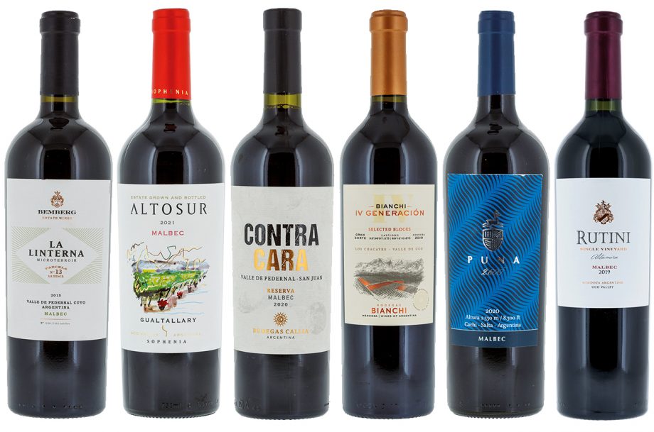 Top scoring Malbec wines from DWWA 2022